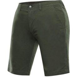 Damskie szorty outdoorowe Alpine Pro Macra - Oddychające i wytrzymałe. Zielone szorty damskie Alpine Pro, bez wzorów, z bawełny. Za 163.99 zł.