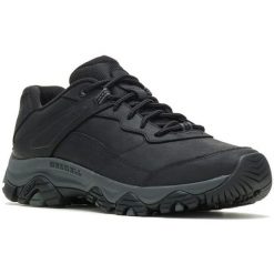 Buty trekkingowe dla mężczyzn Merrell MOAB ADVENTURE 3. Czarne buty zimowe męskie Merrell, bez wzorów, bez obcasa, bez zapięcia. Za 469.99 zł.