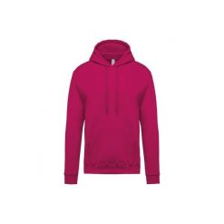 Bluza z kapturem Kariban. Czerwone bluzy męskie KARIBAN, m, bez wzorów, bez ramiączek, z kapturem. Za 175.00 zł.