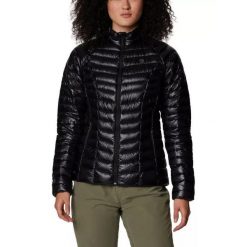 Kurtka puchowa damska Mountain Hardwear Ghost Whisperer/2. Czarne kurtki sportowe damskie MOUNTAIN HARDWEAR, s, bez wzorów, z puchu, bez ramiączek, bez kaptura, trekkingowe. Za 1,499.00 zł.