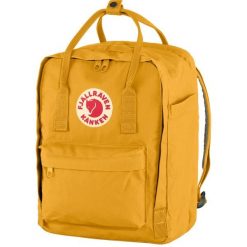 Plecak sportowo-miejski Kanken 13l. Żółte plecaki męskie Fjällräven, bez wzorów, sportowe. Za 419.99 zł.