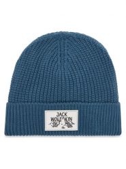 Jack Wolfskin Czapka Badge A61610 Niebieski. Niebieskie czapki damskie Jack Wolfskin, bez wzorów, z materiału, sportowe. Za 89.99 zł.