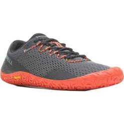 Buty do Biegania Męskie Merrell Vapor Glove 6. Szare buty sportowe męskie Merrell, bez wzorów, bez zapięcia, do biegania. W wyprzedaży za 447.65 zł.