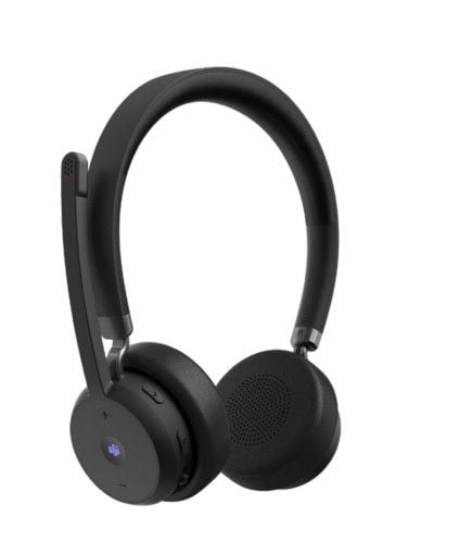Lenovo Wireless VoIP Headset Zestaw słuchawkowy Bezprzewodowy Opaska na głowę Biuro/centrum telefoniczne Bluetooth Czarny. Czarne słuchawki bezprzewodowe Lenovo. Za 432.99 zł.