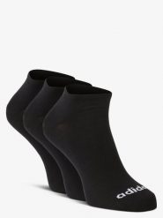 Adidas Performance skarpety do obuwia sportowego pakowane po 3 szt. Kobiety Bawełna czarny, M. Czarne skarpetki damskie adidas Performance, bez wzorów, z bawełny. Za 44.95 zł.