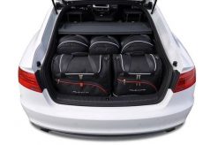 Torby Do Bagażnika Audi A5 Sportback 2009-2016 5Szt Kjust. Czarne torby podróżne damskie KJUST, bez wzorów, z kauczuku. Za 1,575.00 zł.