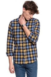KOSZULA LEE BUTTON DOWN FROST BLUE L880OMMJ 112123352. Niebieskie koszule męskie Lee, l, bez wzorów, z materiału, bez kołnierzyka, bez ramiączek. W wyprzedaży za 79.99 zł.