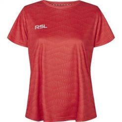 Koszulka treningowa damska RSL Kate. Czerwone koszulki sportowe damskie RSL, l, bez wzorów, bez ramiączek. Za 213.00 zł.