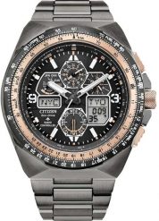 Zegarek Citizen Promaster Zegarek męski analogowo-cyfrowy 46 mm (JY8146-54E). Analogowe zegarki męskie CITIZEN, bez wzorów. Za 3,107.99 zł.