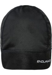 Czapka do biegania Endurance Warwick. Czarne czapki damskie Endurance, bez wzorów, z elastanu, sportowe. Za 115.00 zł.