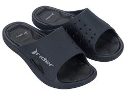 Buty klapki sportowe męskie Rider Bay XIV Ad. Czerwone klapki męskie Rider, bez wzorów, z materiału, bez zapięcia. Za 94.99 zł.