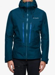 Kurtka z membraną męska Vaude Monviso 3L Jacket. Niebieskie kurtki męskie Vaude, l, bez wzorów, z materiału, bez kaptura. Za 1,385.99 zł.