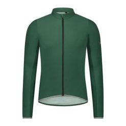 EVOLVE All Seasons Merino Jersey, Moss green. Zielone bluzy męskie Shimano, bez wzorów, z jersey, sportowe, bez ramiączek, bez kaptura. Za 618.65 zł.