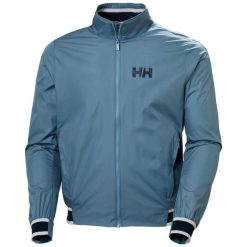 Kurtka wodoodporna Helly Hansen Salt Windbreaker. Niebieskie kurtki męskie Helly Hansen, m, bez wzorów, bez kaptura. W wyprzedaży za 545.00 zł.