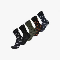 Skarpety oddychające Swedemount Forest Socks 5-pack. Skarpetki damskie SWEDEMOUNT, bez wzorów, z bawełny. Za 79.99 zł.