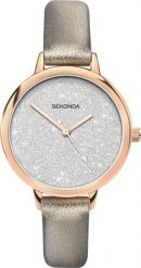 Zegarek Sekonda Zegarek damski Sekonda SEK.40023 srebrny. Szare zegarki damskie Sekonda, srebrne. Za 259.00 zł.