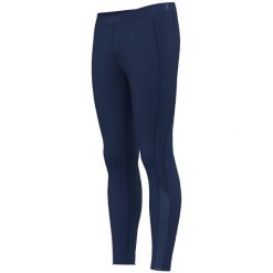 Legginsy Jako Power. Niebieskie legginsy damskie Jako, bez wzorów, z materiału. Za 283.50 zł.