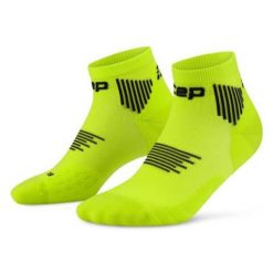 Damskie skarpety kompresyjne do biegania sportowe za kostkę Core Run CEP. Zielone skarpetki damskie CEP, bez wzorów, z elastanu. Za 79.00 zł.
