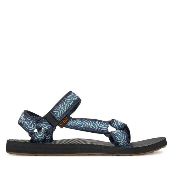 Sandały Teva. Niebieskie sandały męskie Teva, bez wzorów, bez zapięcia. Za 299.99 zł.