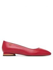 Coccinelle Baleriny C-Everyday Smo E4 U1L 19 01 01 Czerwony. Czerwone balerinki damskie Coccinelle, bez wzorów, ze skóry, bez obcasa, bez zapięcia. Za 899.99 zł.