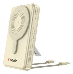 Verbatim 32274 bank mocy Litowo-polimerowy (LiPo) 10000 mAh Bezprzewodowe ładowanie Złoto. Żółte powerbanki Verbatim. Za 276.99 zł.