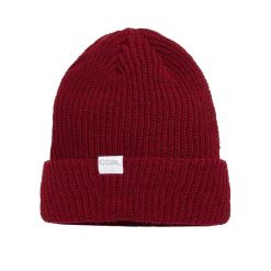 Czapka zimowa COAL STANLEY dark red heather. Czerwone czapki damskie COAL, na zimę, bez wzorów. Za 39.00 zł.