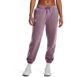 Spodnie Under Armour Essential Fleece Joggers, Kobiety. Fioletowe spodnie dresowe damskie Nike, bez wzorów, z dresówki, sportowe. Za 290.00 zł.