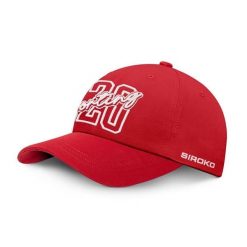 Czapka z daszkiem 120. rocznica Real Sporting de Gijón Siroko SC120 Cantera Red. Czerwone czapki damskie SIROKO, bez wzorów, z tkaniny. Za 126.00 zł.