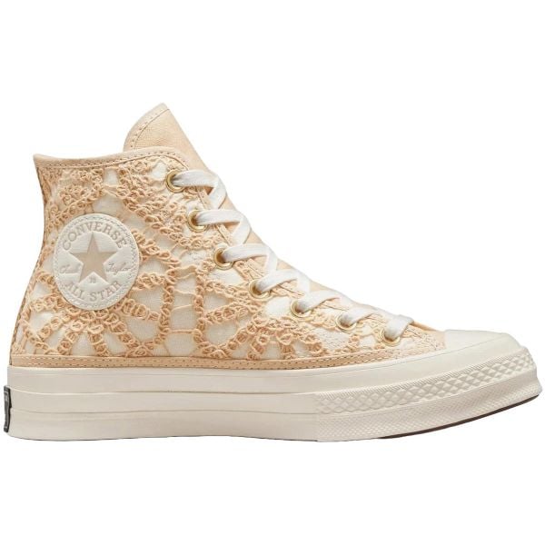 Trampki Converse Chuck 70 Hi. Żółte trampki i tenisówki damskie Converse, bez wzorów, z materiału, bez zapięcia. Za 490.00 zł.