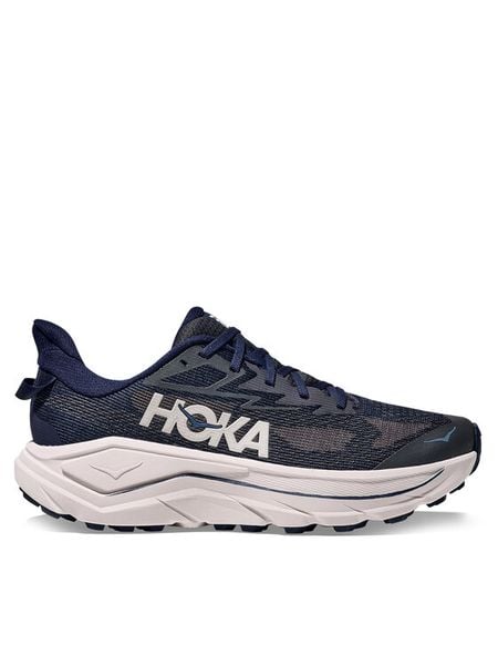 Hoka Buty do biegania Challenger ATR 8 1168716 Granatowy. Niebieskie buty sportowe męskie HOKA, bez wzorów, z materiału, bez zapięcia, do biegania. Za 599.99 zł.