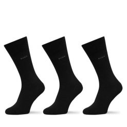 Skarpety długie BOSS. Niebieskie skarpety męskie Boss, bez wzorów. Za 89.99 zł.