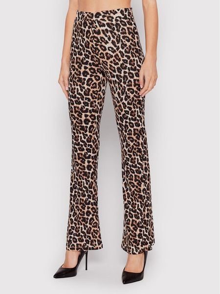 Noisy May Spodnie materiałowe Pasa 27015320 Brązowy Regular Fit. Brązowe spodnie materiałowe damskie Noisy May, bez wzorów, z bawełny. Za 59.99 zł.