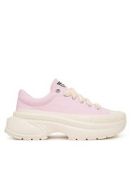 Converse Trampki Run Star Crush Lace A24218C Różowy jasny. Czerwone trampki i tenisówki damskie Converse, bez wzorów, z materiału, bez zapięcia. Za 539.99 zł.