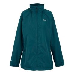 Kurtka Wodoodporna Damska Daysha II. Niebieskie kurtki sportowe damskie Regatta, bez wzorów, bez ramiączek, bez kaptura, trekkingowe. Za 119.99 zł.