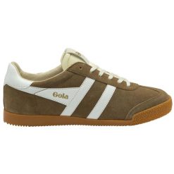 Sneakersy damskie Gola Elan. Białe obuwie sportowe damskie Gola, bez wzorów, bez zapięcia, na fitness i siłownię. Za 460.00 zł.