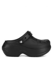 Crocs Klapki BELLA CLOG 210062-001 Czarny. Czarne klapki damskie Crocs, bez wzorów, bez obcasa, bez zapięcia. Za 279.99 zł.