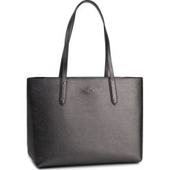 Torebka COACH - Met Ltr Cen Tot Zip 79572 GMM4Z Metallic Graphite. Szare shopperki damskie Coach, bez wzorów, ze skóry, bez dodatków. Za 1,499.00 zł.
