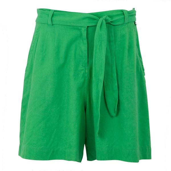 Shorty Damskie Sabela II. Zielone szorty damskie Regatta, bez wzorów, sportowe. Za 83.99 zł.