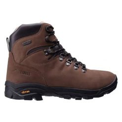 Buty trekkingowe Elbrus Sparow. Brązowe trekkingi męskie ELBRUS, na zimę, bez zapięcia. Za 1,270.95 zł.