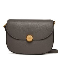 Torebka Furla. Szare listonoszki damskie Furla, bez wzorów, bez dodatków. Za 1,599.00 zł.