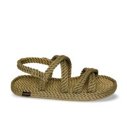 Sandały damskie TAHITI. Czarne sandały damskie Aulp, bez wzorów, z kauczuku, bez obcasa, bez zapięcia. Za 159.99 zł.