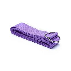 Pasek do jogi fioletowy 183x4cm - wsparcie i elastyczność w praktyce. Fioletowe paski damskie YOGI & YOGINI, sportowe. Za 24.90 zł.