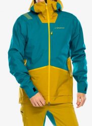 Kurtka przeciwdeszczowa La Sportiva Chaser Evo Shell Jkt. Zielone kurtki męskie La Sportiva, m, bez wzorów, z materiału, bez kaptura. Za 1,055.99 zł.