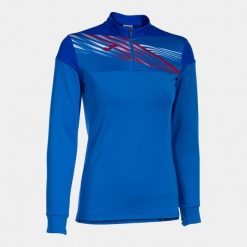 Bluza do biegania męska Joma Elite X. Niebieskie bluzy męskie Joma, l, bez wzorów, sportowe, bez ramiączek, bez kaptura. W wyprzedaży za 133.00 zł.