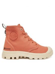 Palladium Trapery Pampa Hi Zip Organic 79101-666-M Pomarańczowy. Brązowe buty zimowe męskie Palladium, bez wzorów, z materiału, bez obcasa, bez zapięcia. W wyprzedaży za 349.99 zł.