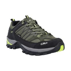 Buty trekkingowe męskie CMP RIGEL LOW wodoodporne oddychające stabilne. Zielone trekkingi męskie CMP, z materiału, bez zapięcia. Za 379.99 zł.