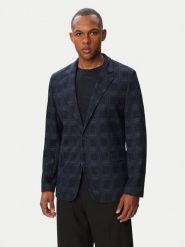 HUGO Marynarka Anton263X-H 50565382 Granatowy Extra Slim Fit. Niebieskie garnitury męskie Hugo, m, bez wzorów, z syntetyku, biznesowe. Za 1,449.00 zł.