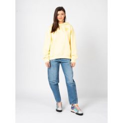 Bluza trekking damska Bakum. Żółte bluzy damskie Fila, s, bez wzorów, z bawełny, bez ramiączek, bez kaptura. Za 303.00 zł.