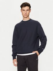 Champion Bluza 220707 Granatowy Relaxed Fit. Niebieskie bluzy męskie Champion, m, bez wzorów, z bawełny, bez ramiączek, bez kaptura. W wyprzedaży za 199.99 zł.