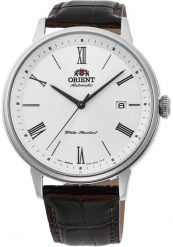 Zegarek Orient Zegarek męski Orient RA-AC0J06S30B brązowy. Brązowe zegarki męskie Orient, bez wzorów. Za 1,206.00 zł.